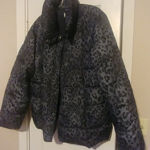 Old Navy Jackets & Coats - leopard print winter coat Old Navy Jackets & Coats - leopard print winter coat